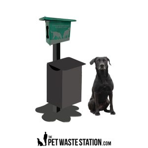 DL PWS100 FS GRN3 - The Pet Waste Station DL PWS100 FS GRN3