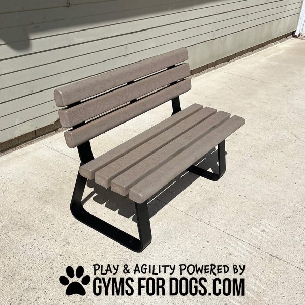 SurfaceMountTrailBench GymsforDogs3 - The Pet Waste Station SurfaceMountTrailBench GymsforDogs3